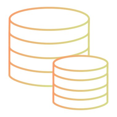 veritabanı simgesi çizimi