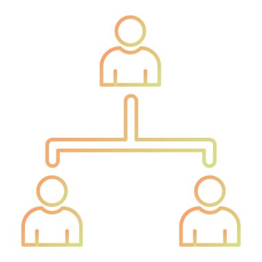 iş ekibi simgesi, vektör illüstrasyonu