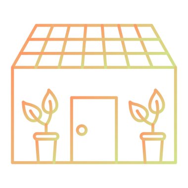 bitki simgesi vektör illüstrasyonu