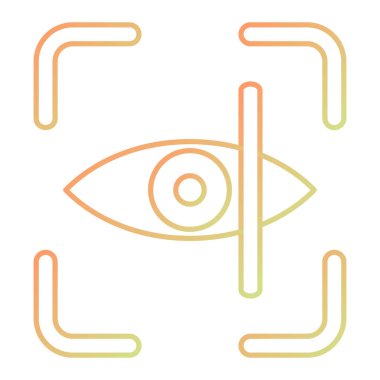 Gökkuşağı simgesinin vektör çizimi