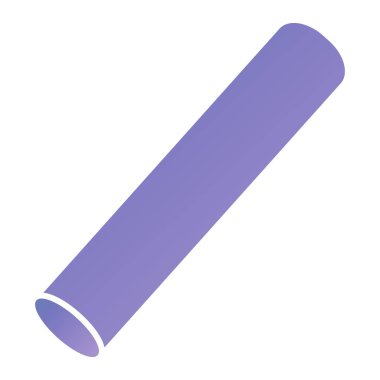 vector illustration of single isolated object of roller icon