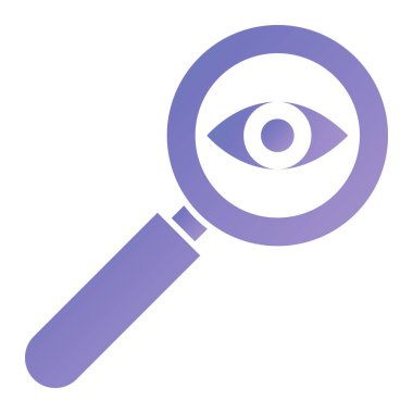 Arama simgesi vektör illüstrasyonu