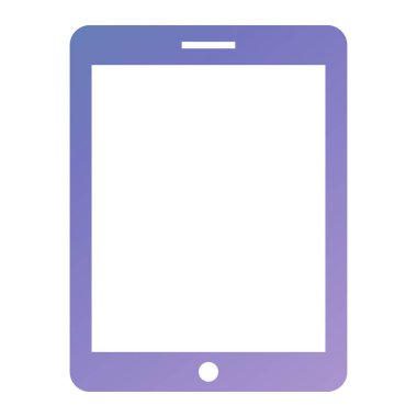 boş ekran ile cep telefonu