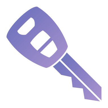 Anahtar simgesi vektör illüstrasyonu