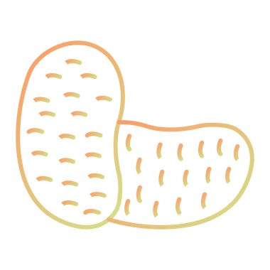 Çizgi film patateslerinin vektör çizimi