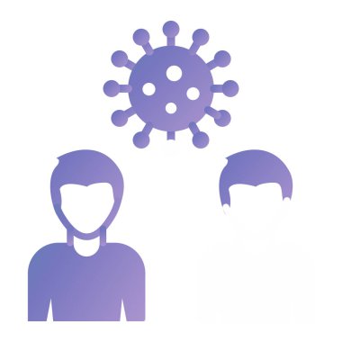 Virüs koruması. Basit resimleme