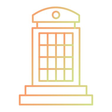 kule ikon vektör illüstrasyonu