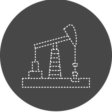 Yağ Alan Vektörü Sembol Tasarımı 