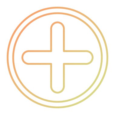 Çizgi simgesi, vektör illüstrasyonu