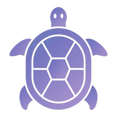 Kaplumbağa simge vektör çizim