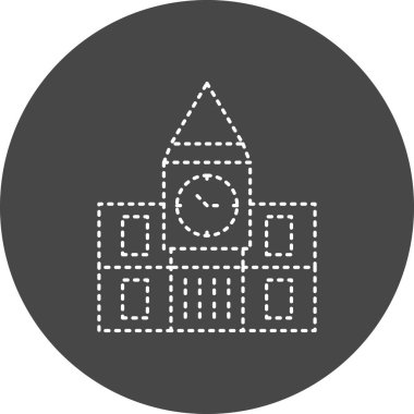 vector illustration of Big Ben icon