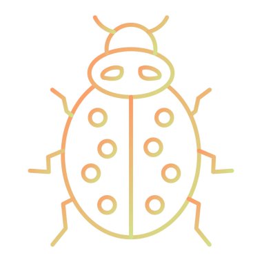 şirin hata simgesi, vektör illüstrasyonu