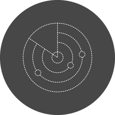 radar, web simple icon illustration