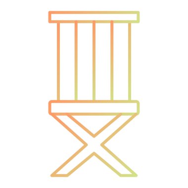 sandalye simgesi çizimi