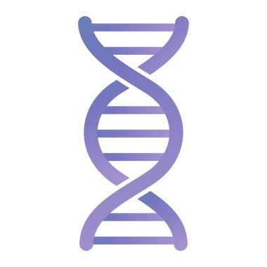 DNA simgesi vektör illüstrasyonu