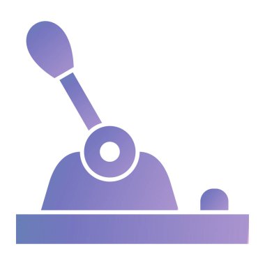 Karıştırıcı. Web simgesi basit illüstrasyon