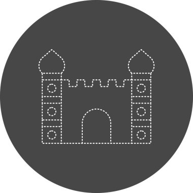 vector illustration of Minaret icon