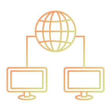 genel ağ simgesi çizimi