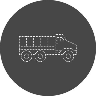 truck. web simple illustration