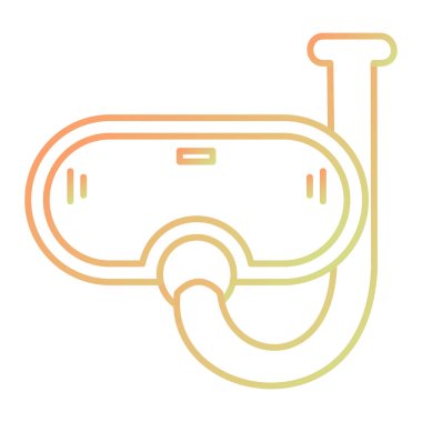 Bir karikatür su tankının vektör çizimi