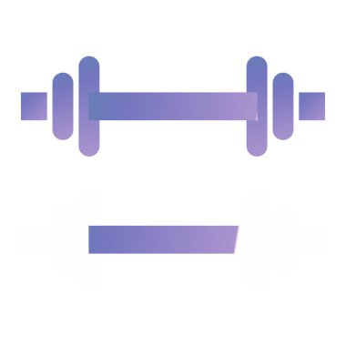 Dambıl. Web simgesi basit illüstrasyon