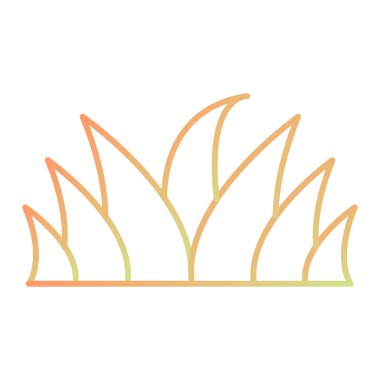 Bitki. Web simgesi basit illüstrasyon