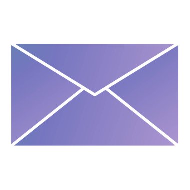 zarf e- posta simgesi vektör illüstrasyon grafik tasarımı