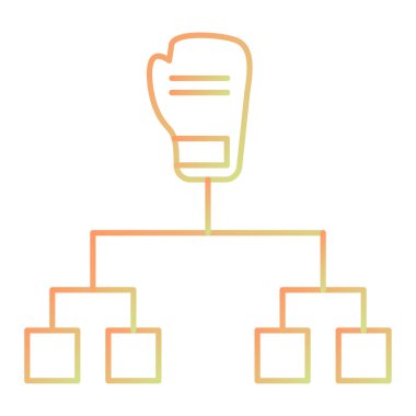 seo modern simgesinin vektör illüstrasyonu