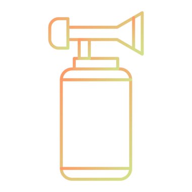 Su pompası ikonu. Web için gaz söndürücü vektör çizgisi simgelerinin özet çizimi