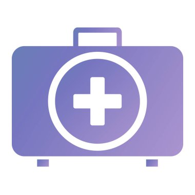 İlk yardım kiti vektör illüstrasyonu