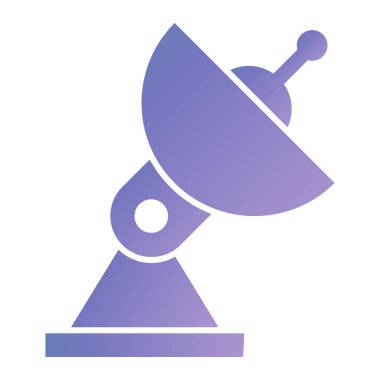 Uydu anteni. Web simgesi