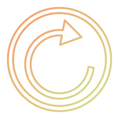 ok simgesinin vektör illüstrasyonu