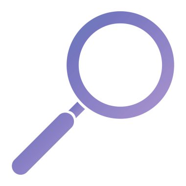 Arama simgesi vektör illüstrasyonu