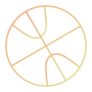 basketball ball. web simple icon illustration