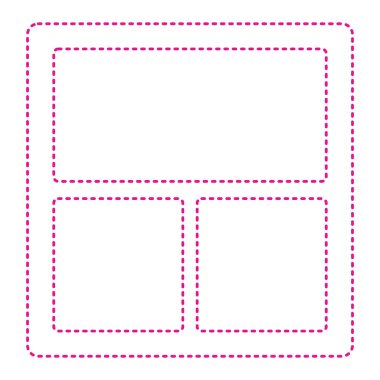 dotted grid of squares. vector illustration.