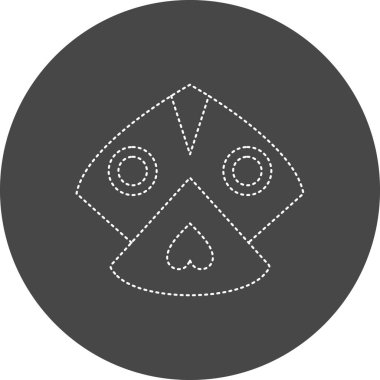 Biyolojik tehlike simgesinin vektör çizimi