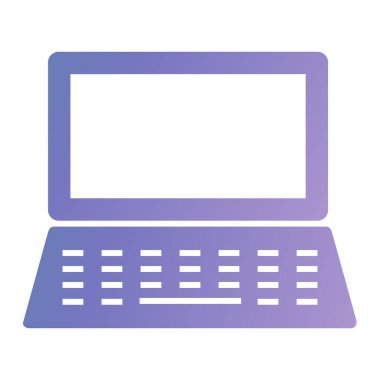 Bilgisayar. Web simgesi basit tasarım