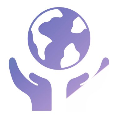 Dünya gezegen. Vektör çizim