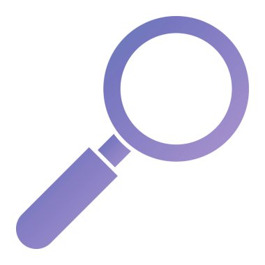 Arama simgesi vektör illüstrasyonu