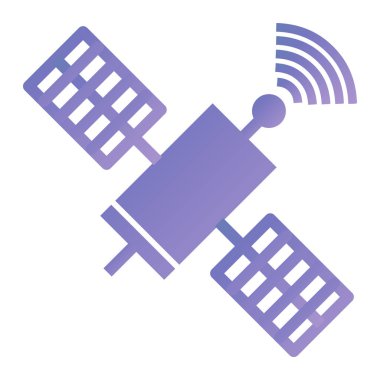 Uydu anteni. Basit resimleme