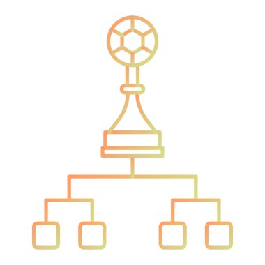 strateji simge vektör çizim