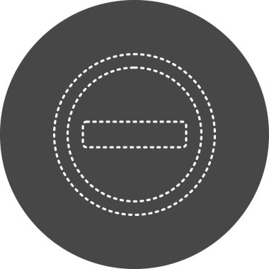 Kişisel ve ticari kullanım için güzel bir simgenin vektör çizimi.