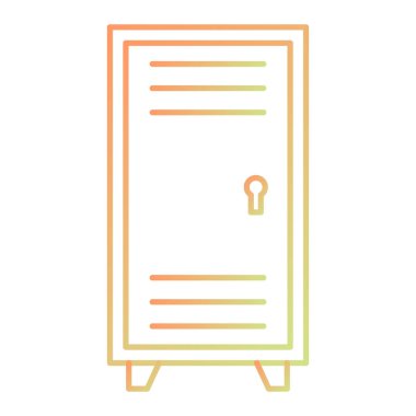 Bir kitap simgesinin vektör illüstrasyonu