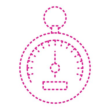 vector illustration of thin modern icon isolated on white background