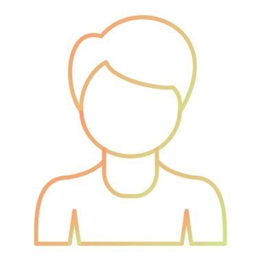 male avatar icon isolated design. vector illustration