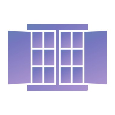 Modern ofis binasının vektör çizimi