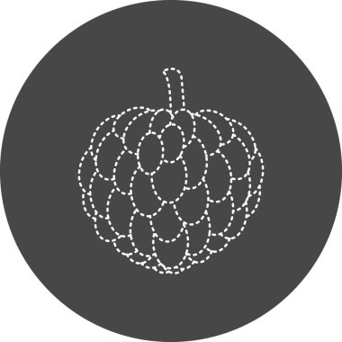 Tek bir simgenin vektör illüstrasyonu