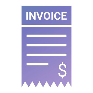 Vergi. Web simgesi basit illüstrasyon