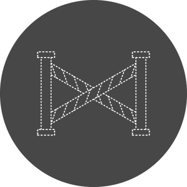 Crime Scene web icon. vector illustration