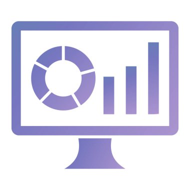 Grafik. Web simgesi basit illüstrasyon